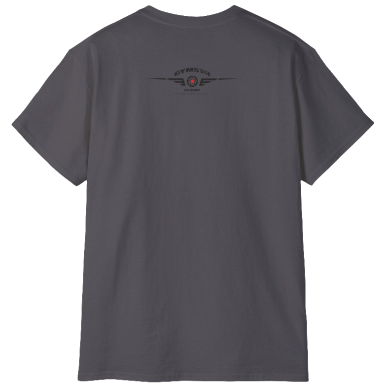 A sport grey  molon labe, gymstar training, fitness t-shirt. Rare view.