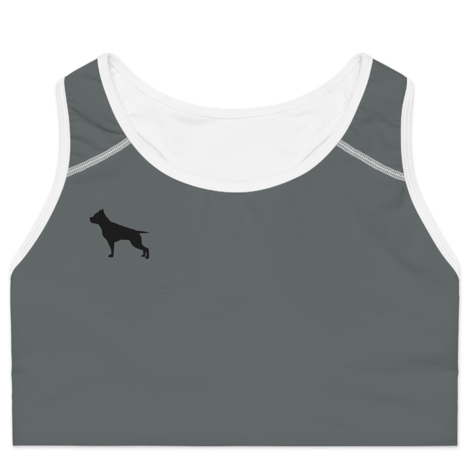  a charcoal-white sports bra fittbull-fitt-wear for crossfit training clothes