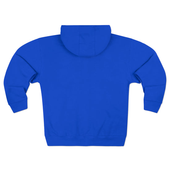 Sport hoodie gymstar rear view blue.